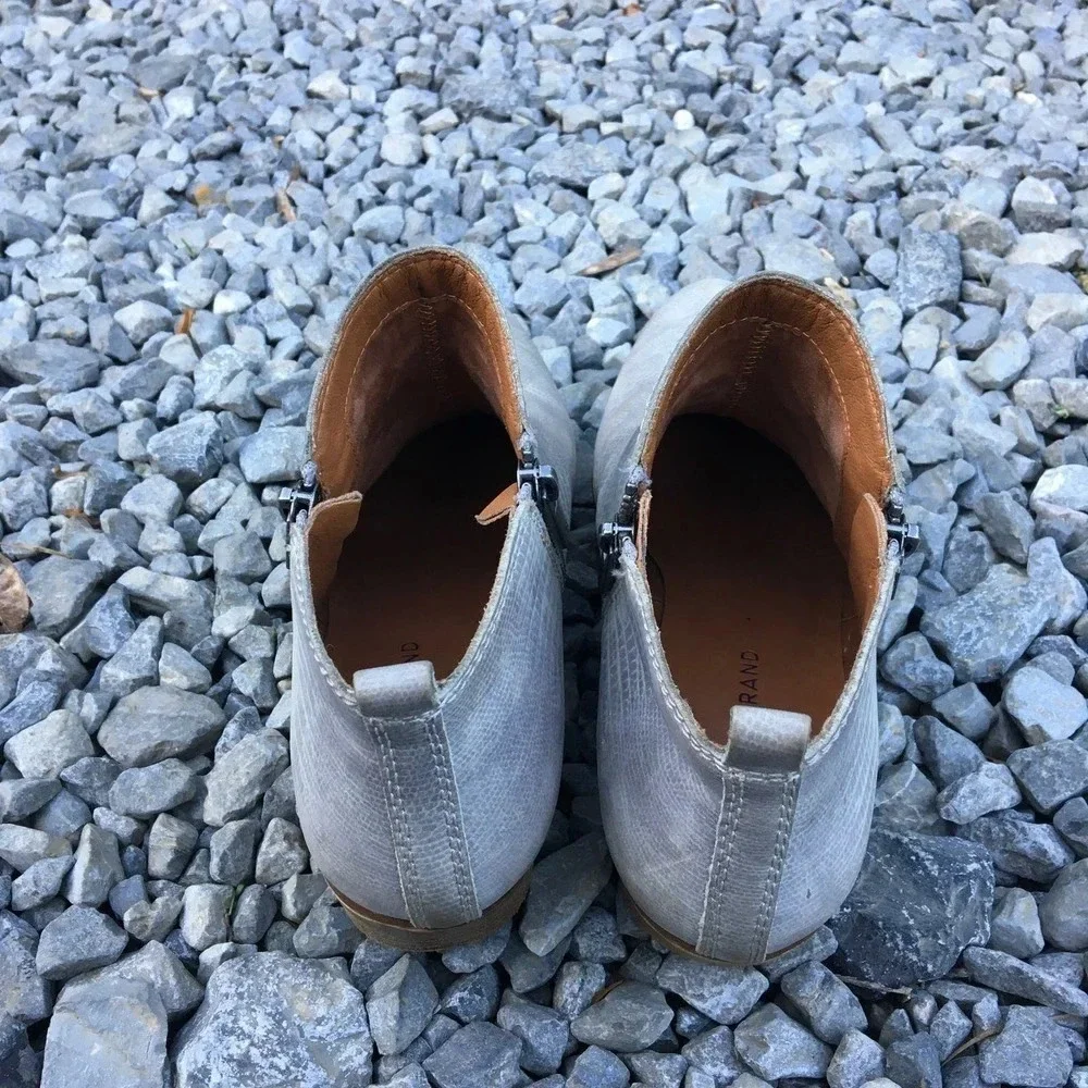 Lucky Brand Women's Size 8.5 Gray Basel Booties